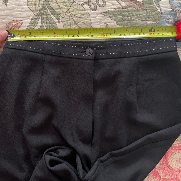 Black Cropped Trousers - Picture 6 of 7